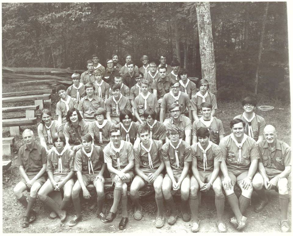 1971 Camp Powhatan Staff Photo